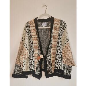 Beautiful, Fun Veranda Wear Art to Wear Sweater